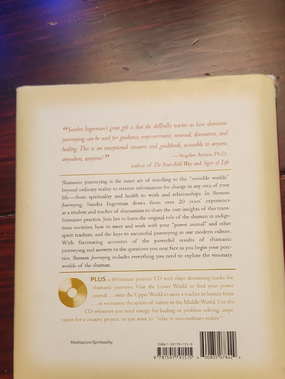 Shamanic Journeying: A Beginner's Guide by Sandra Ingerman - White/Cream Cover - Picture 4 of 4